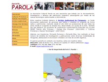 Tablet Screenshot of acparola.com